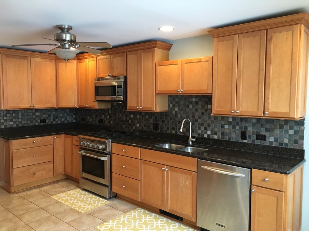 Services kitchen cabinets before